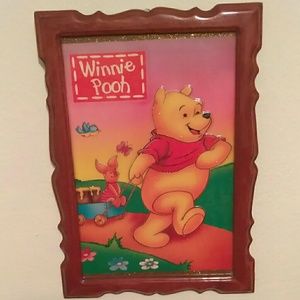 Vintage Winnie Pooh & Piglet 3D picture